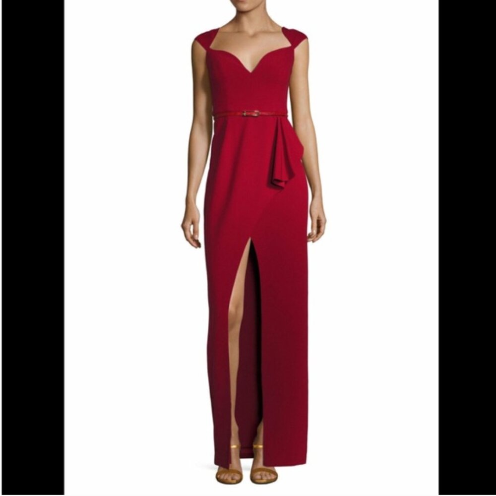 Black Halo Red Dress/Gown Sz 8